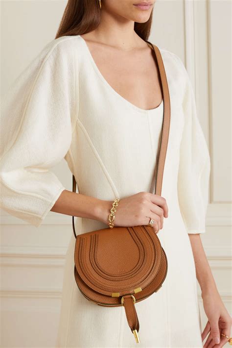 chloe mini marcie tan|chloe mini marcie handbag.